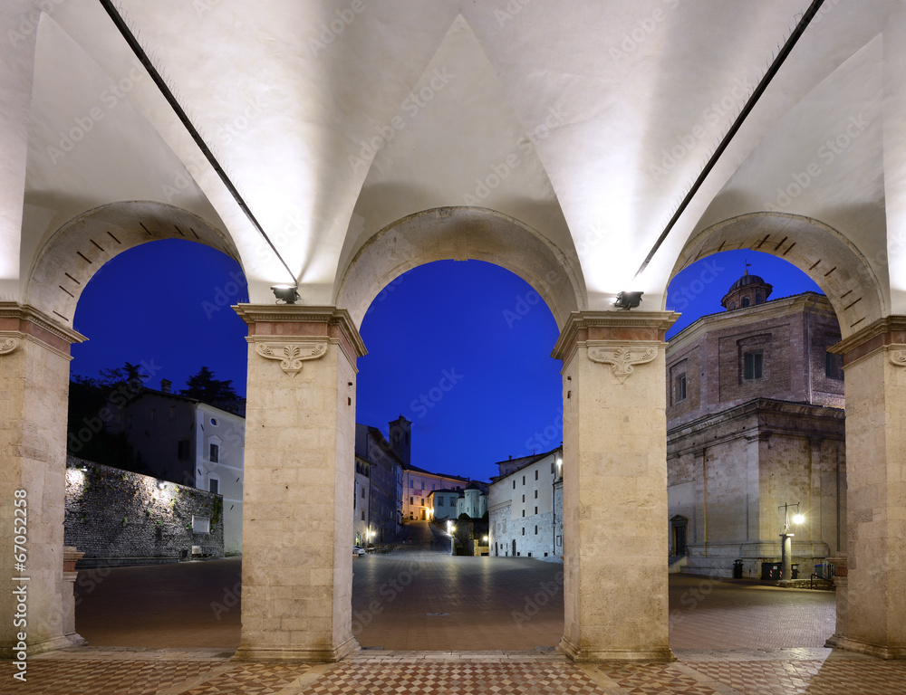 Portico del Duomo, Spoleto