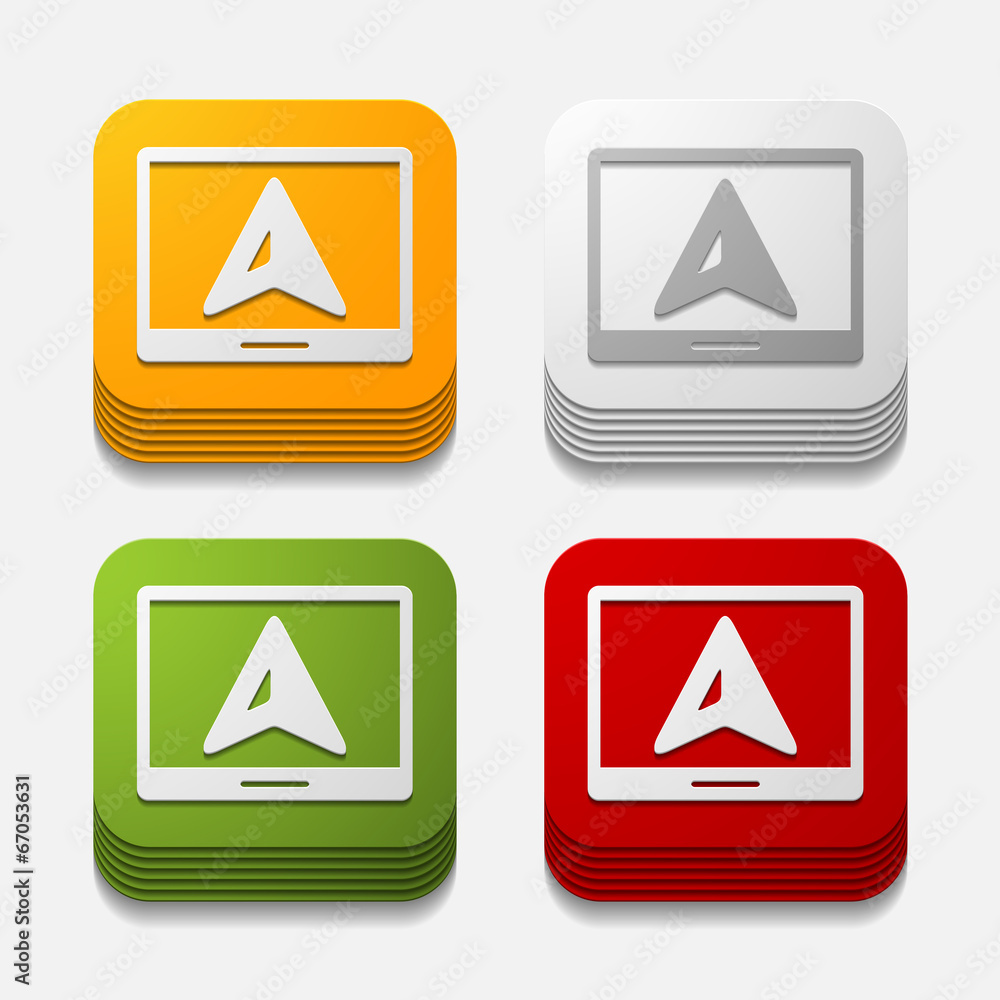 square button: navigator square button: navigator