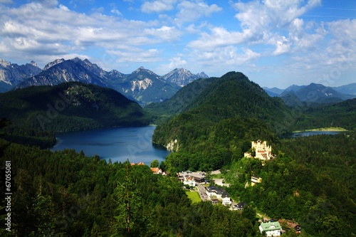 Panorama su Hohenschwangau