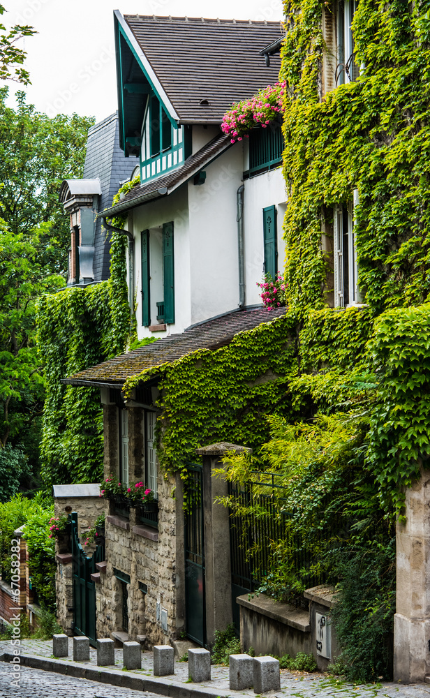 Pittoresque house  in Montmartre, Paris