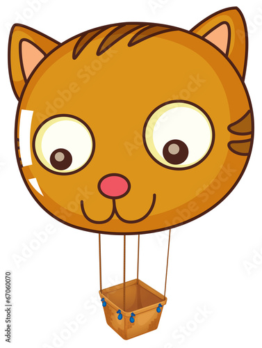 A big cat balloon