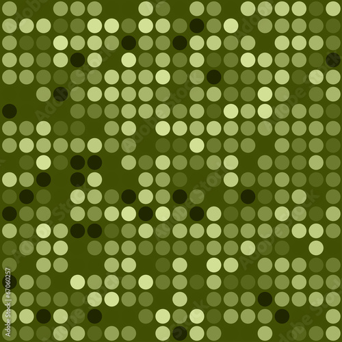 Vector seamless green mosaic pattern. Eps10