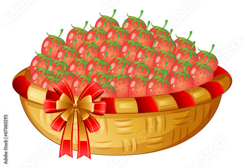 A basket of berries