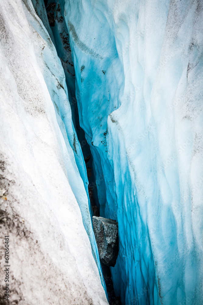 Argentiere Glacier view, Chamonix, Mont Blanc Massif, Alps, Fran