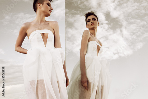 Sexy glamorous woman