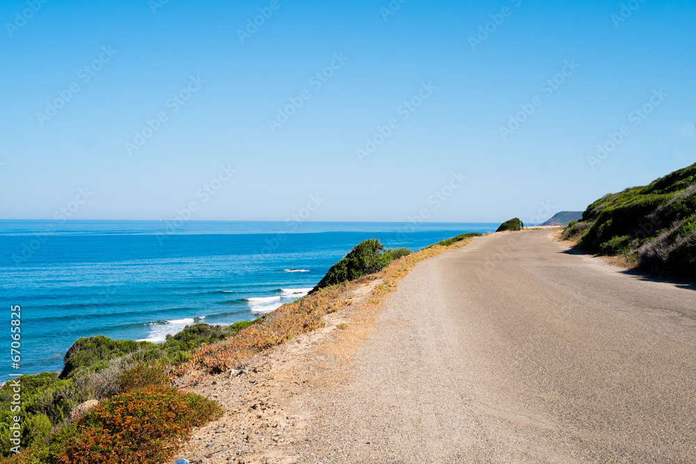 Road in Sardinia Road in Sardinia