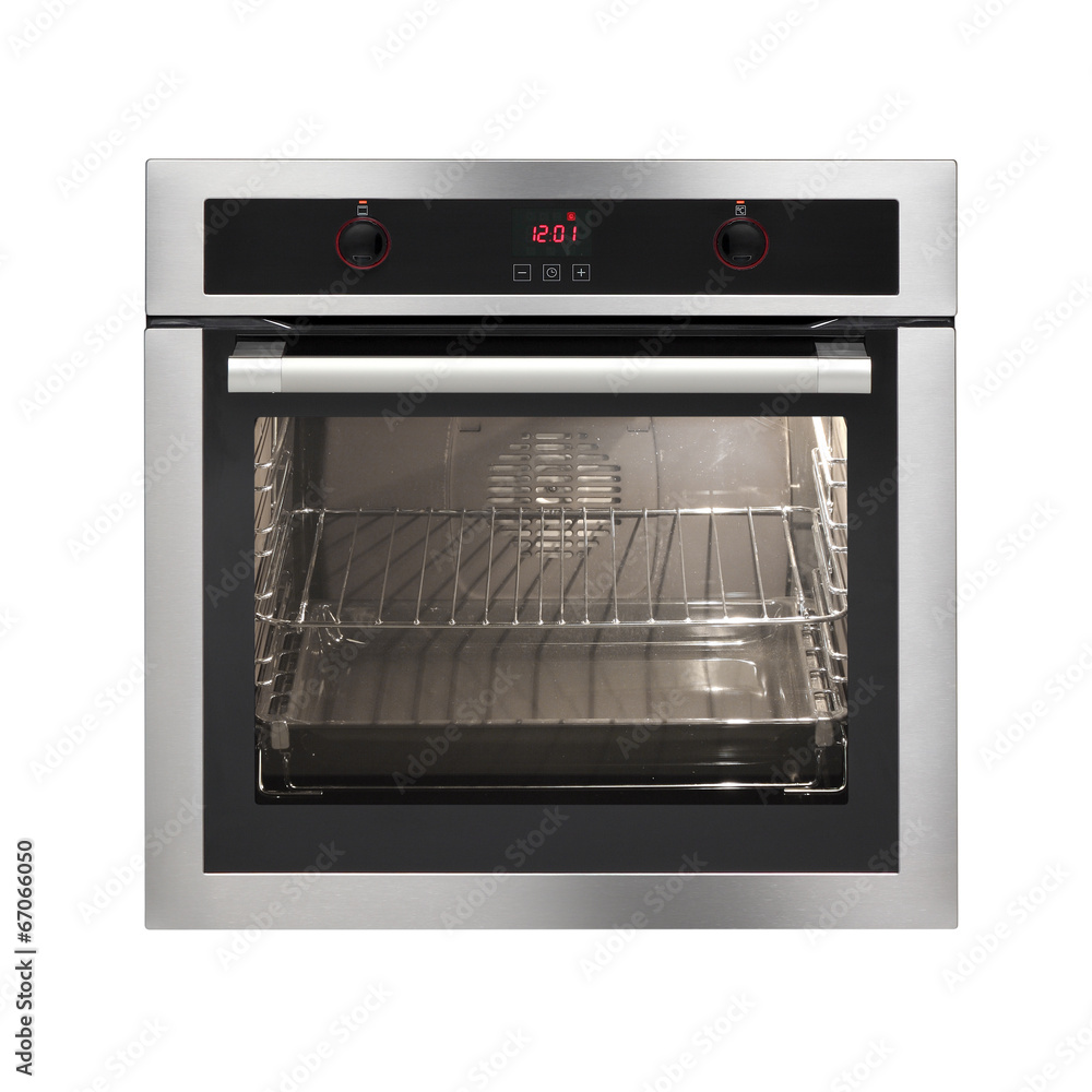 Electric oven isolated on white background. Electric oven isolated on white background.