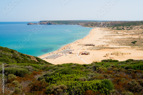 Cuadro en lienzo Beach in Sardinia