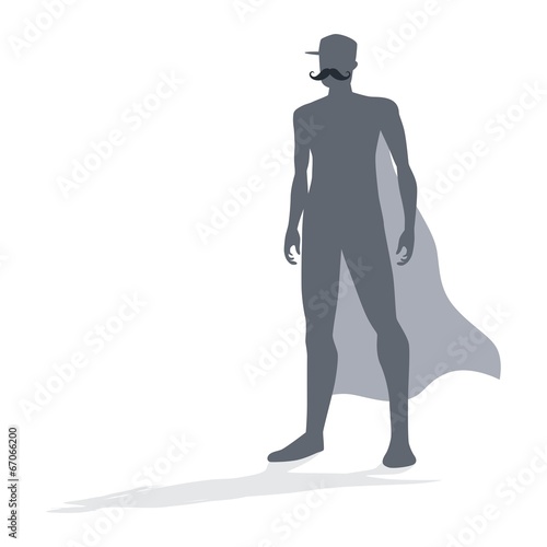 hero cartoon character