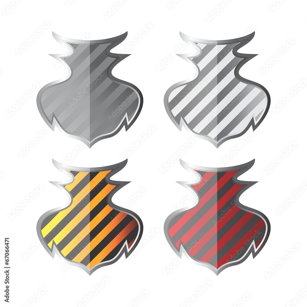 Fototapeta premium shield art illustration