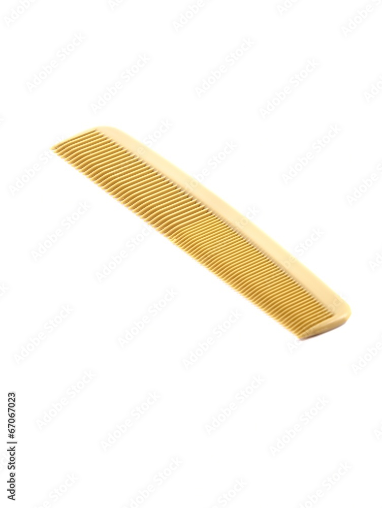 Hair comb isolated on white background Hair comb isolated on white background