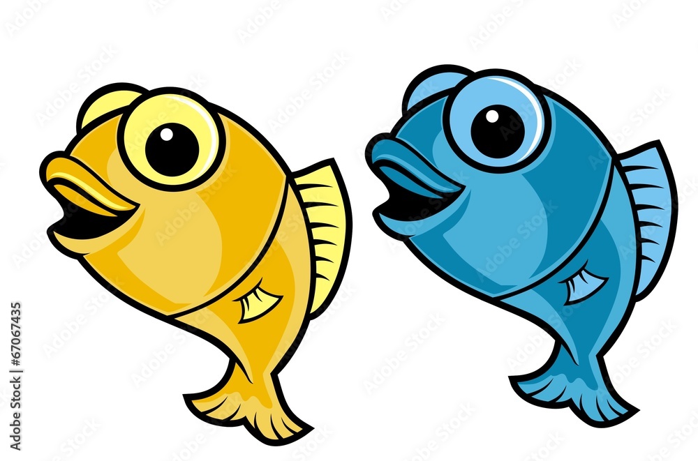Obraz premium FISH CARTOON