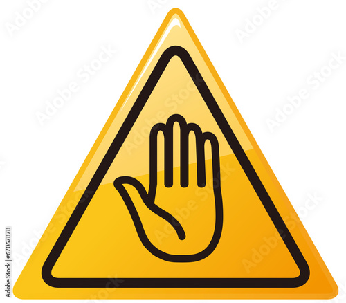 No entry sign Vector