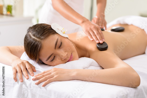 Photography Stone massage