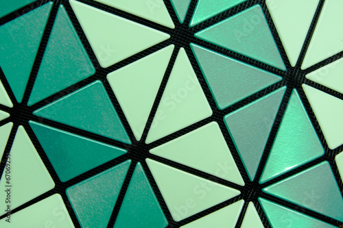 Hexagon Polymer Texture Background