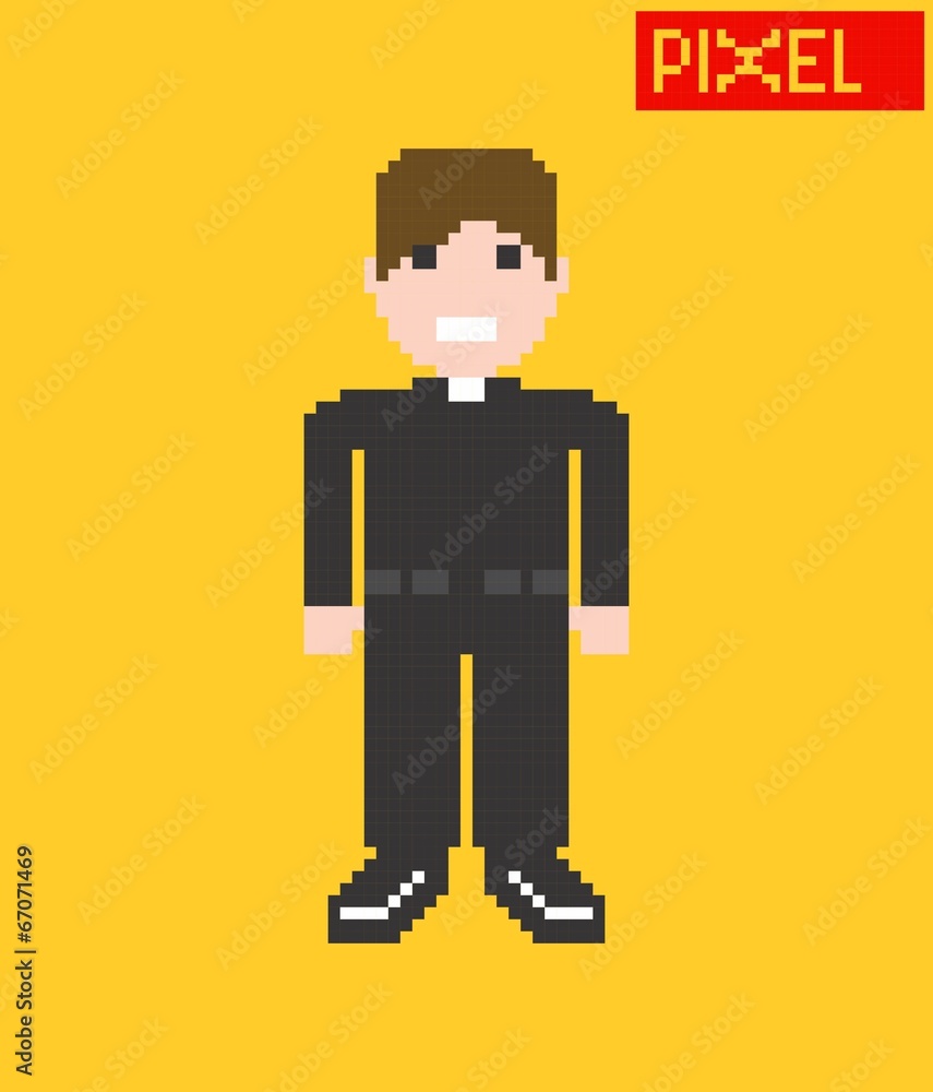 pixel character pixel character