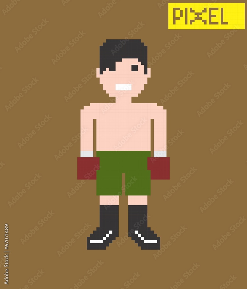 pixel character pixel character