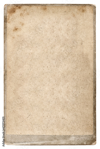old photo cardboard. aged paper background