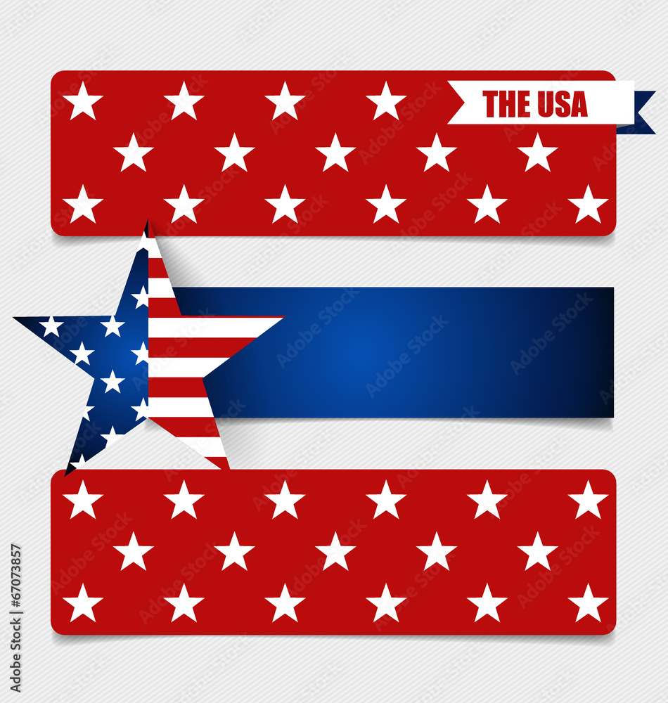 American Flag, Flags concept design. Vector illustration. American Flag, Flags concept design. Vector illustration.