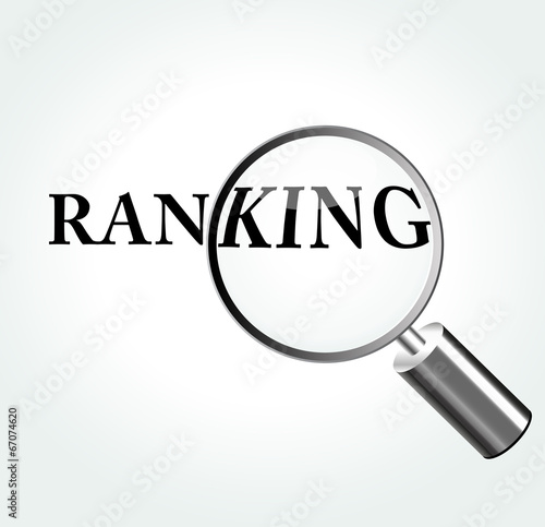 Vector ranking concept illustration