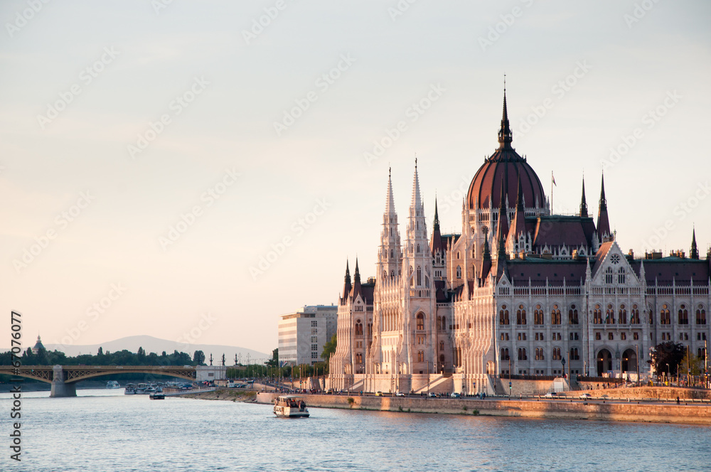 The Parliament Building in Budapest The Parliament Building in Budapest
