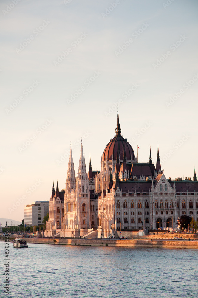 The Parliament Building in Budapest