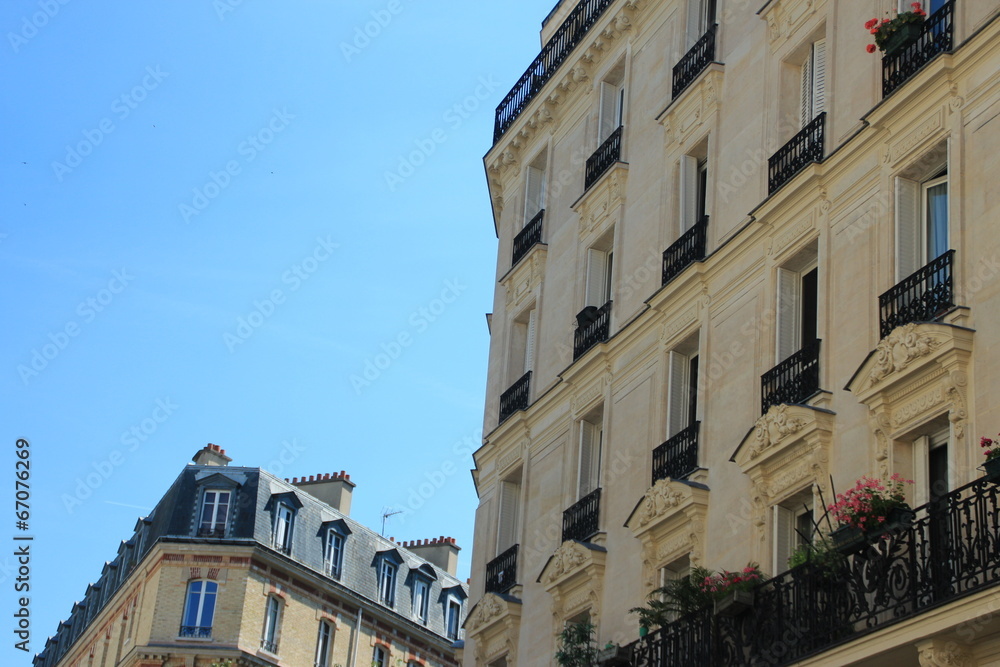 Immeubles à Paris