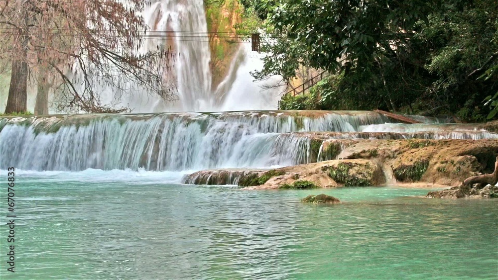 Minas Viejas waterfalls. Huasteca San Luis Potosí. Mexico. Minas Viejas waterfalls. Huasteca San Luis Potosí. Mexico.
