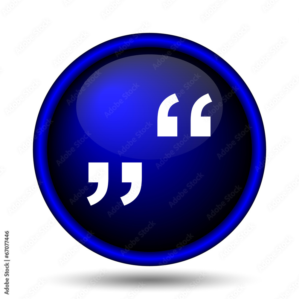 Quotation marks icon Quotation marks icon