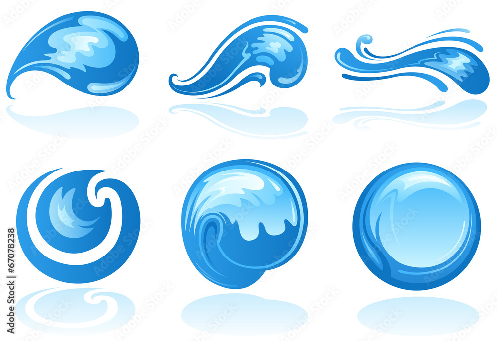 wave icons