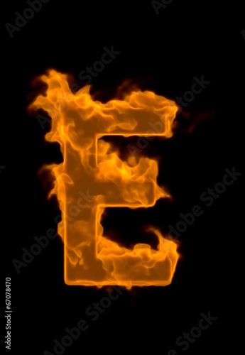 炎のアルファベット