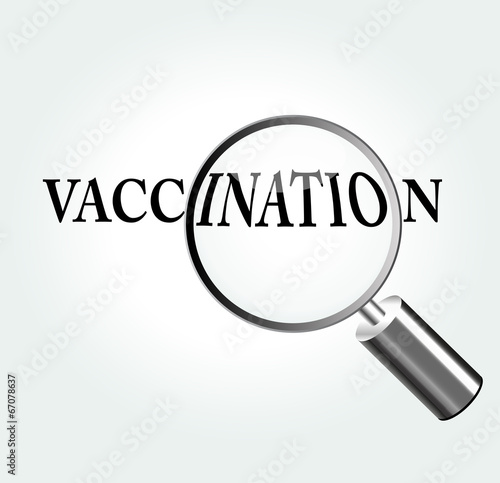 Vector vaccination concept illustration