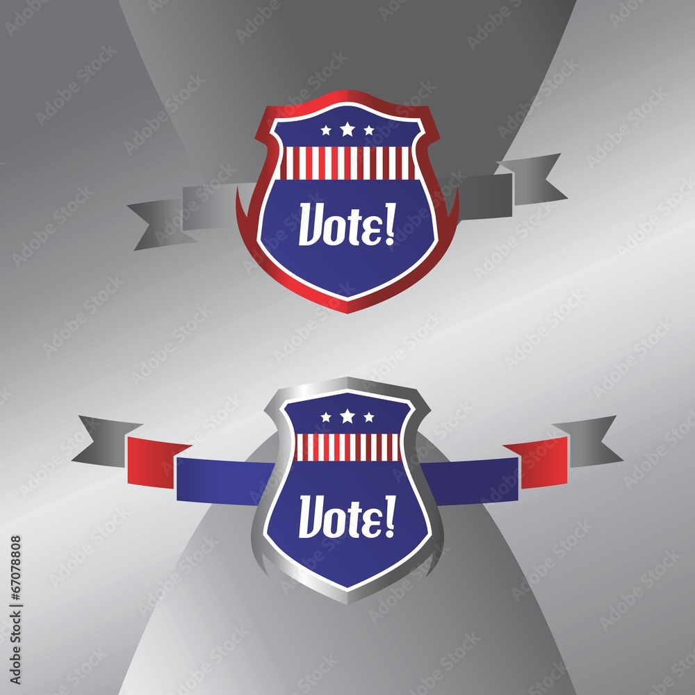 vote and election label theme vote and election label theme