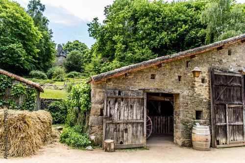 Village du moyen âge au Puy du Fou