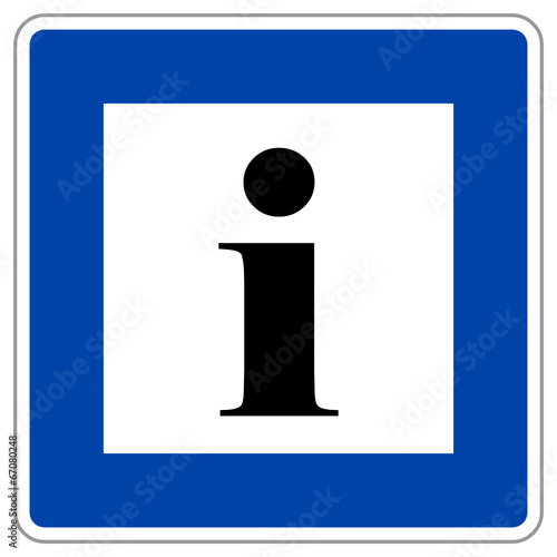 Information Schild