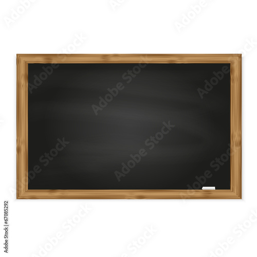 Black chalkboard