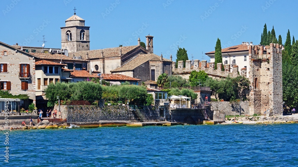 Sirmione on Lake Garda, Italy