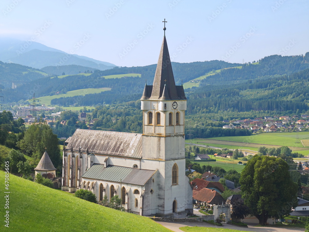 Leonhardikirche in St. Leonhard / Unterkärnten /Österreich Leonhardikirche in St. Leonhard / Unterkärnten /Österreich