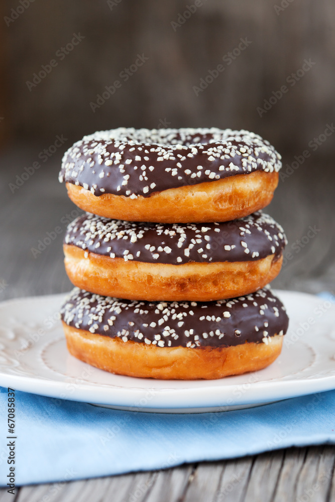 Chocolate donuts Chocolate donuts