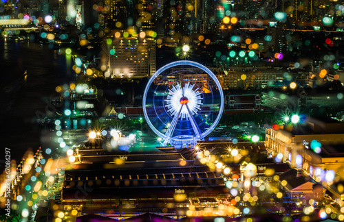 Canvas Print Asiatique Sky