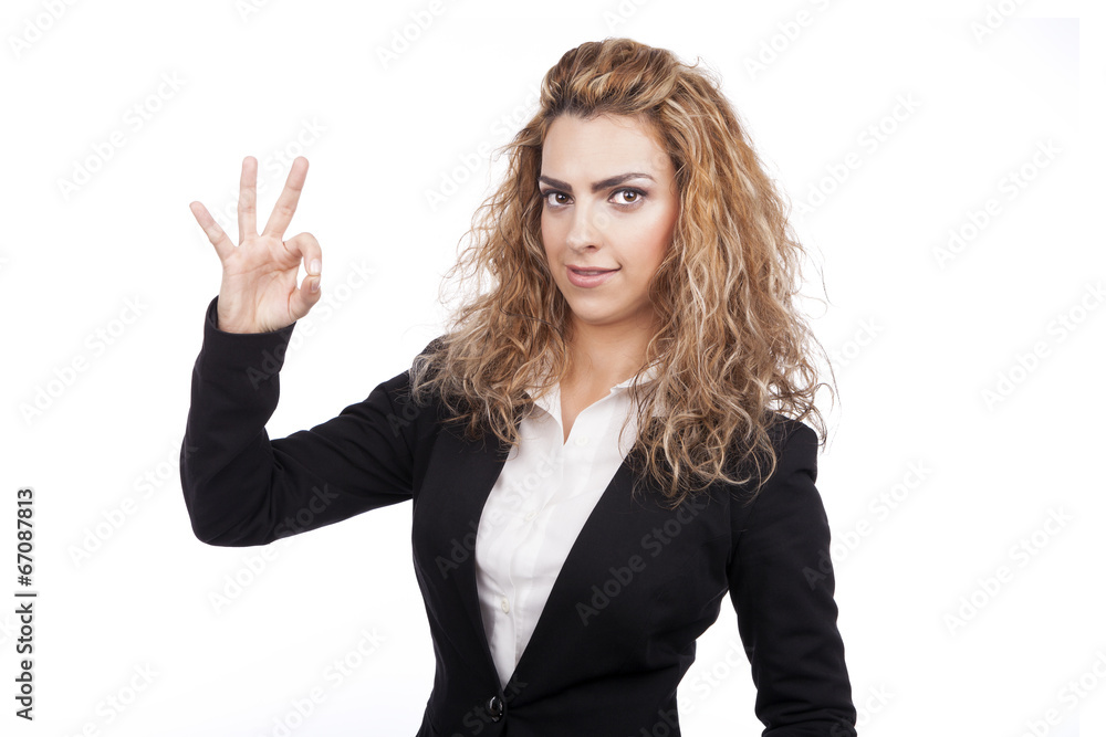 young woman with active expressions young woman with active expressions