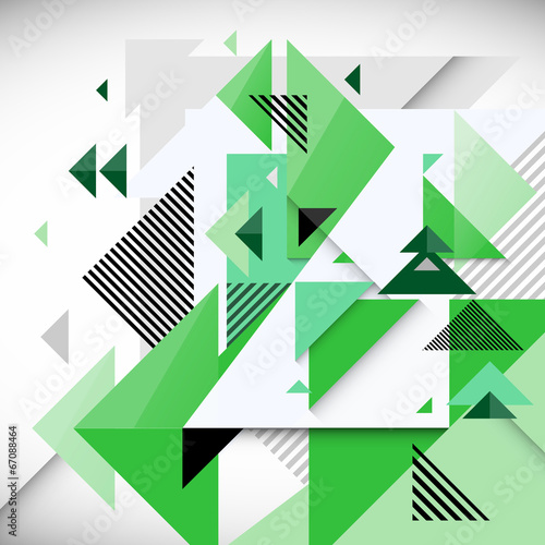 Abstract geometry background