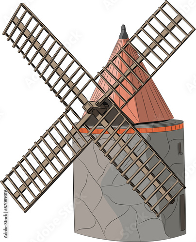 vector windmill