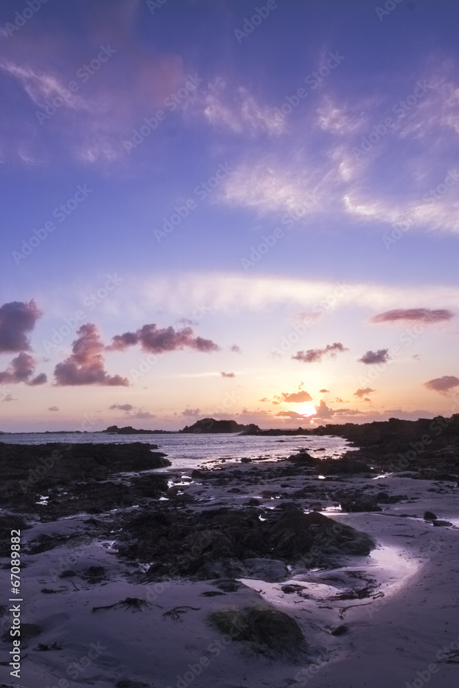 Guernsey sunset