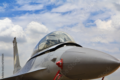 Fotografija BANGKOK, THAILAND - JULY 02: F-16 of Royal Thai air force