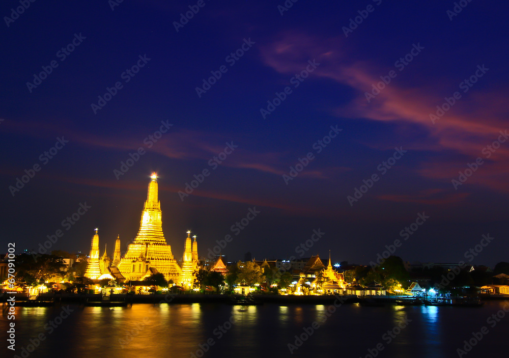 Wat Arun in Bangkok of Thailand Wat Arun in Bangkok of Thailand