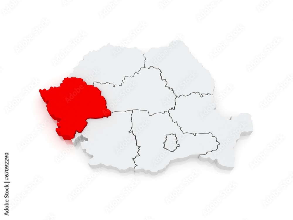 Fototapeta premium West Region Development Romania.