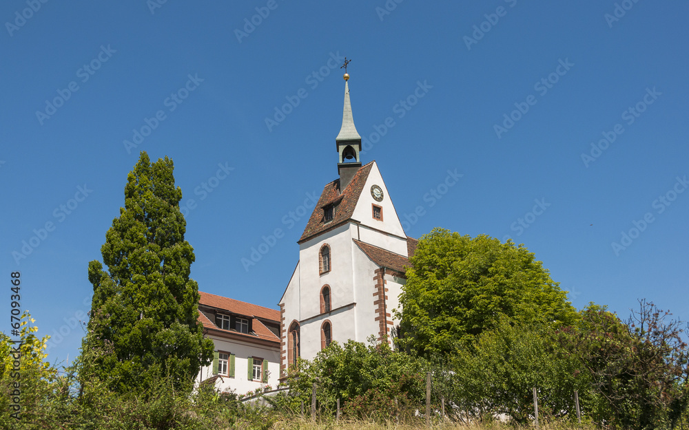Basel, St. Chrischona, reformierte Kirche, Bettingen, Schweiz Basel, St. Chrischona, reformierte Kirche, Bettingen, Schweiz