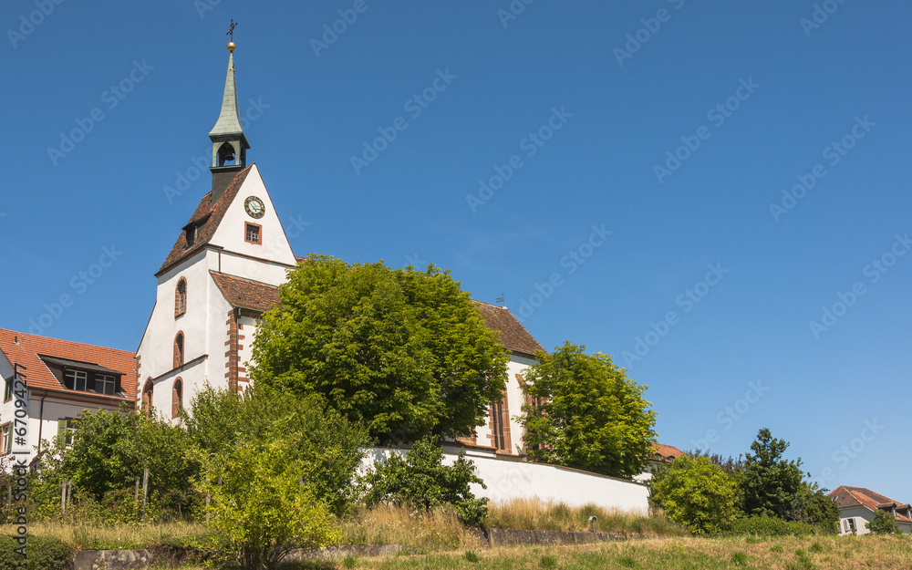 Basel, Bettingen, Kirche, St. Chrischona, Pilgermission, Schweiz