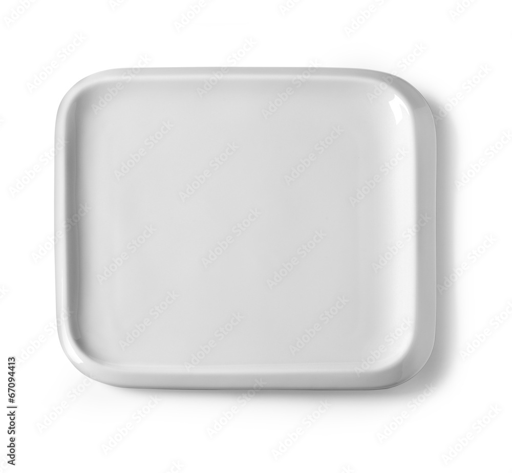 white plate white plate